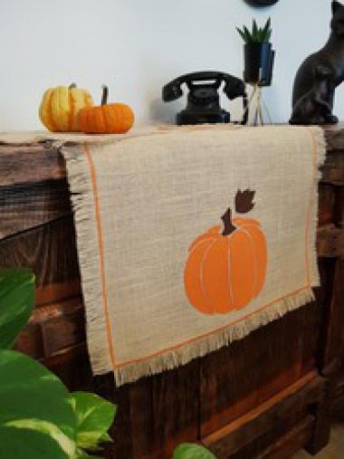 Balkabağı Desen Runner