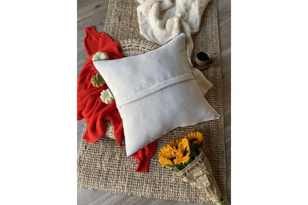 Balkabağı Kırlent Kılıfı