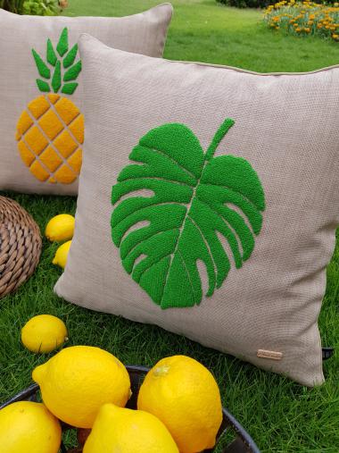 Deve Tabanı Desen Kırlent Kılıf