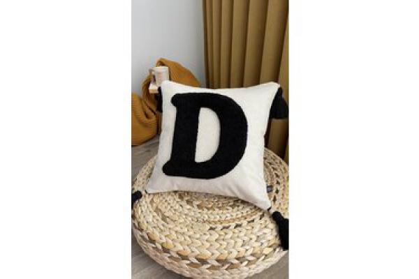 Harf Kırlent Püsküllü