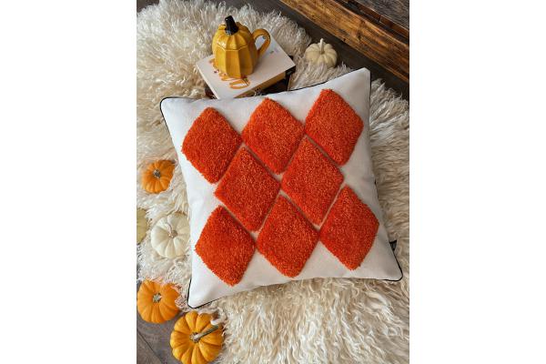 Karo Kırlent Kılıfı