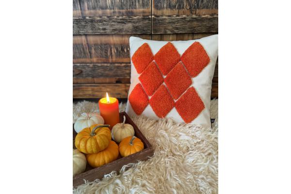 Karo Kırlent Kılıfı