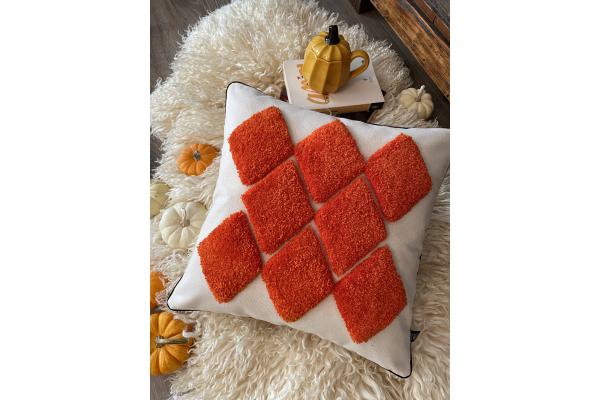 Karo Kırlent Kılıfı