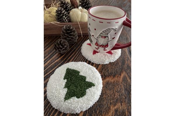 Noel İkili Bardak Altlığı