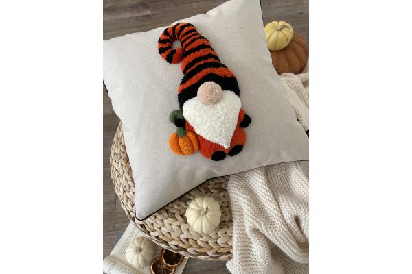 Sonbahar Cücesi Kırlent Kılıfı