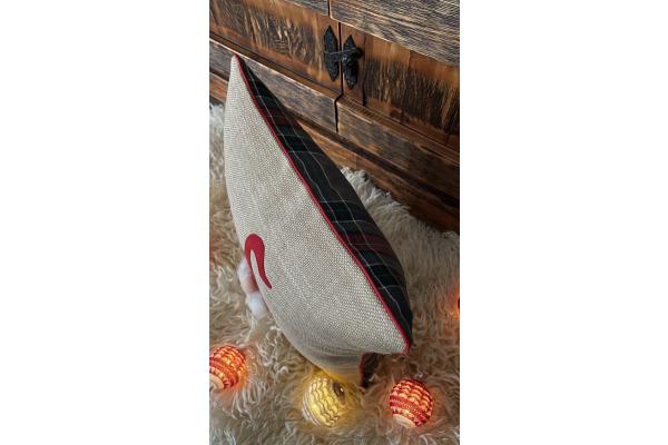 Yeni Yıl Cücesi Kırlent Kılıfı